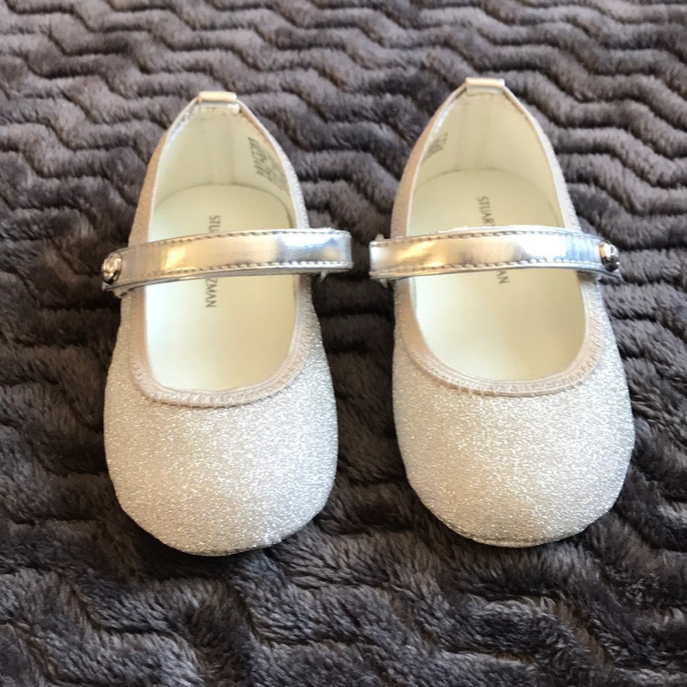 Glitter baby dancer shoes